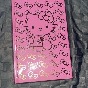Hello Kitty✨🩷😺Pink Journal with Black Text